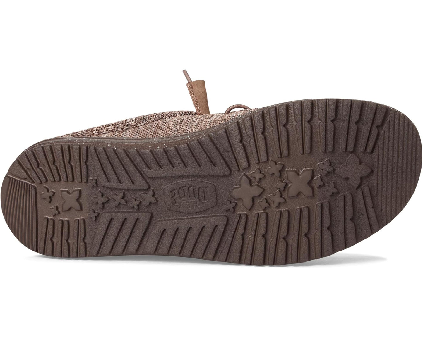 Men's Hey Dude Wally Slip Stretch Sox Deep Taupe/Chanterelle Tan