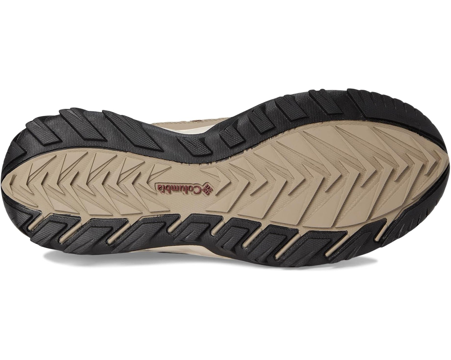 Men's Columbia Strata Trail Low Waterproof Pebble/Spice