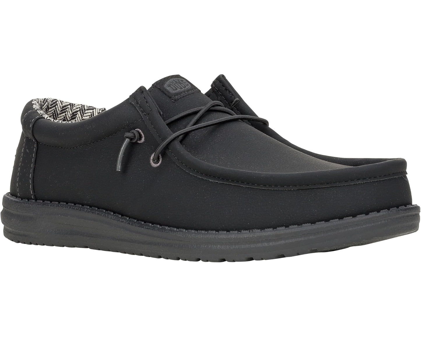 Men's Hey Dude Wally Classic Black/Charcoal