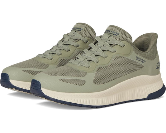 Men's BOBS from SKECHERS Hands Free Slip-Ins Bob Squad Chaos 4 Olive