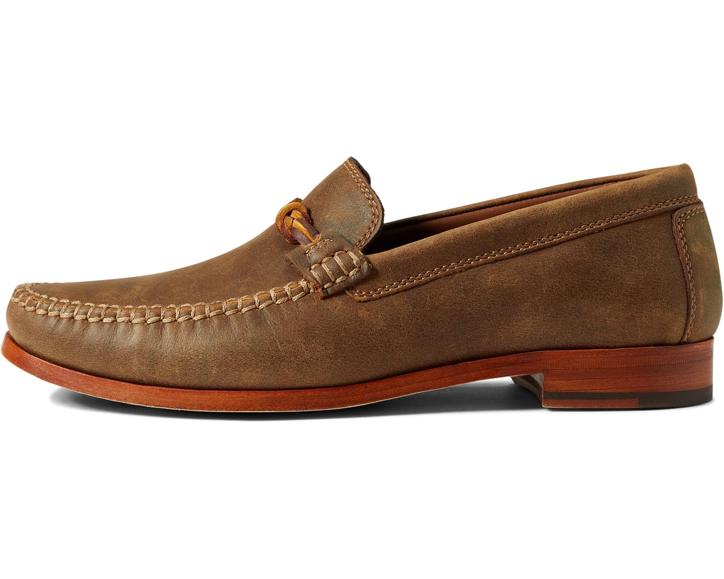 Men's Johnston & Murphy Collection Baldwin Leather Bit Brown American Full Grain