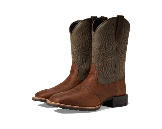 Men's Ariat Hybrid Ranchway Western Boot Earth