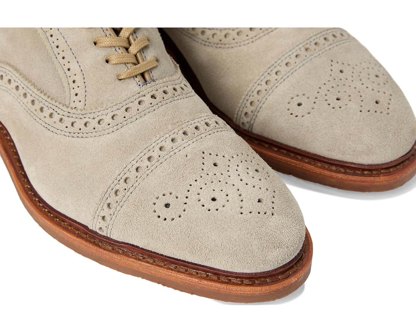 Men's Allen Edmonds Strand Verse Oxford Shoes Vapor Suede