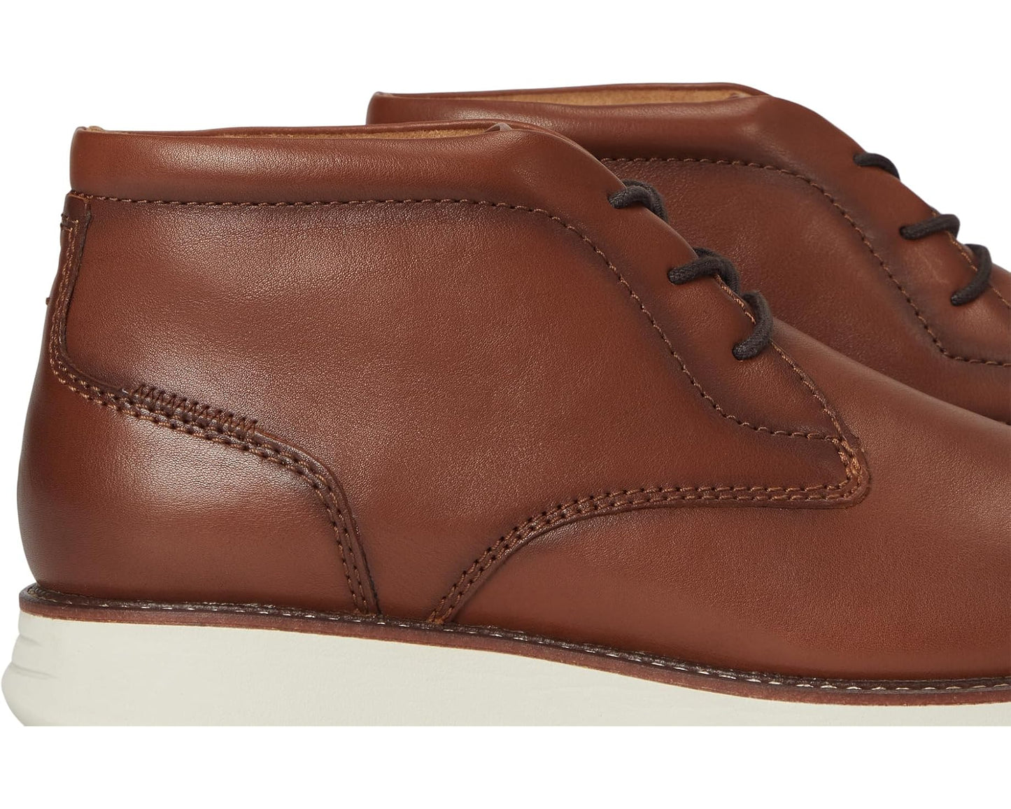 Men's Florsheim Launch Plain Toe Chukka Boots Cognac Multi