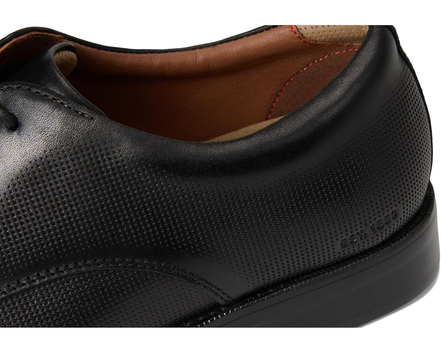 Men's Johnston & Murphy Xc Copley Wingtip Black Waterproof Embossed Full Grain