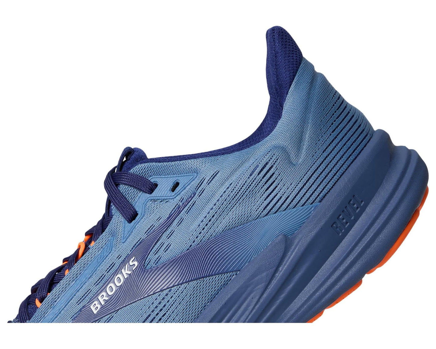Men's Brooks Revel 8 Blue/Blue/Orange