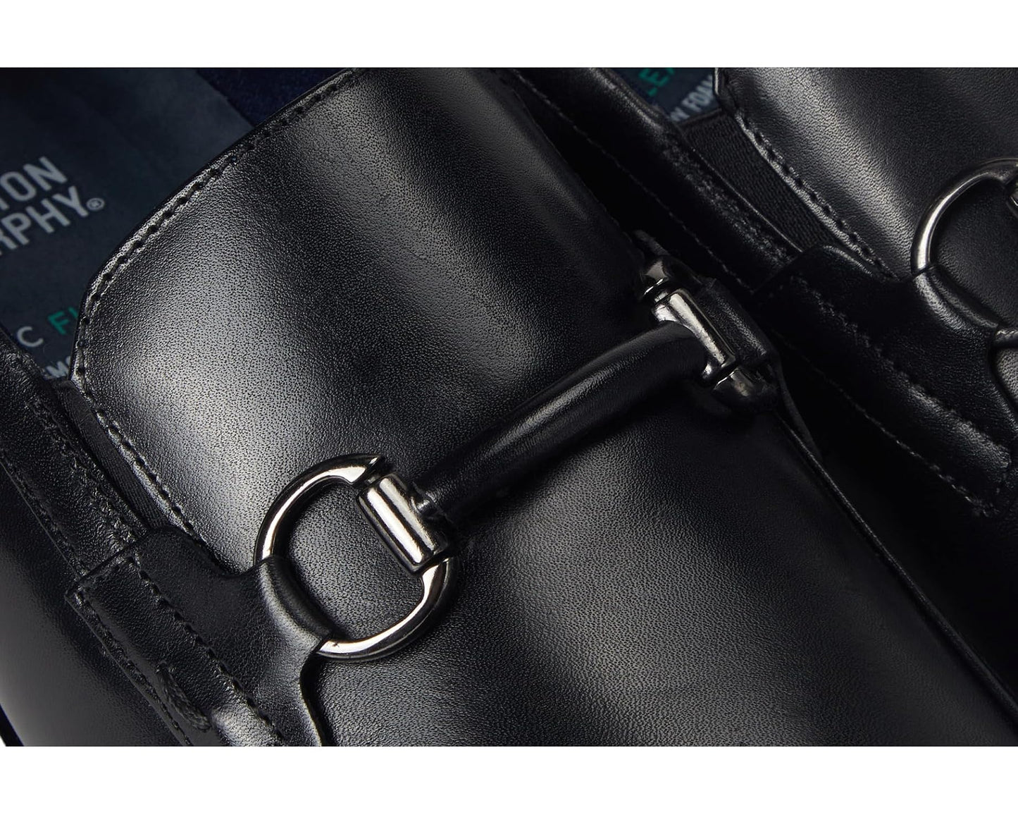 Men's Johnston & Murphy Landry Bit Black Full Grain