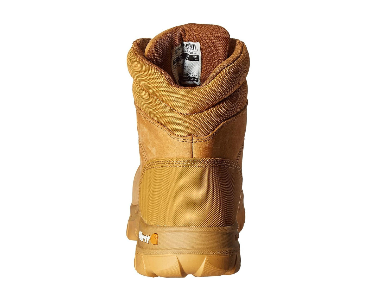 Men's Carhartt 6 Rugged Flex Waterproof Comp Toe Work Boots Wheat Oil Tanned Leather