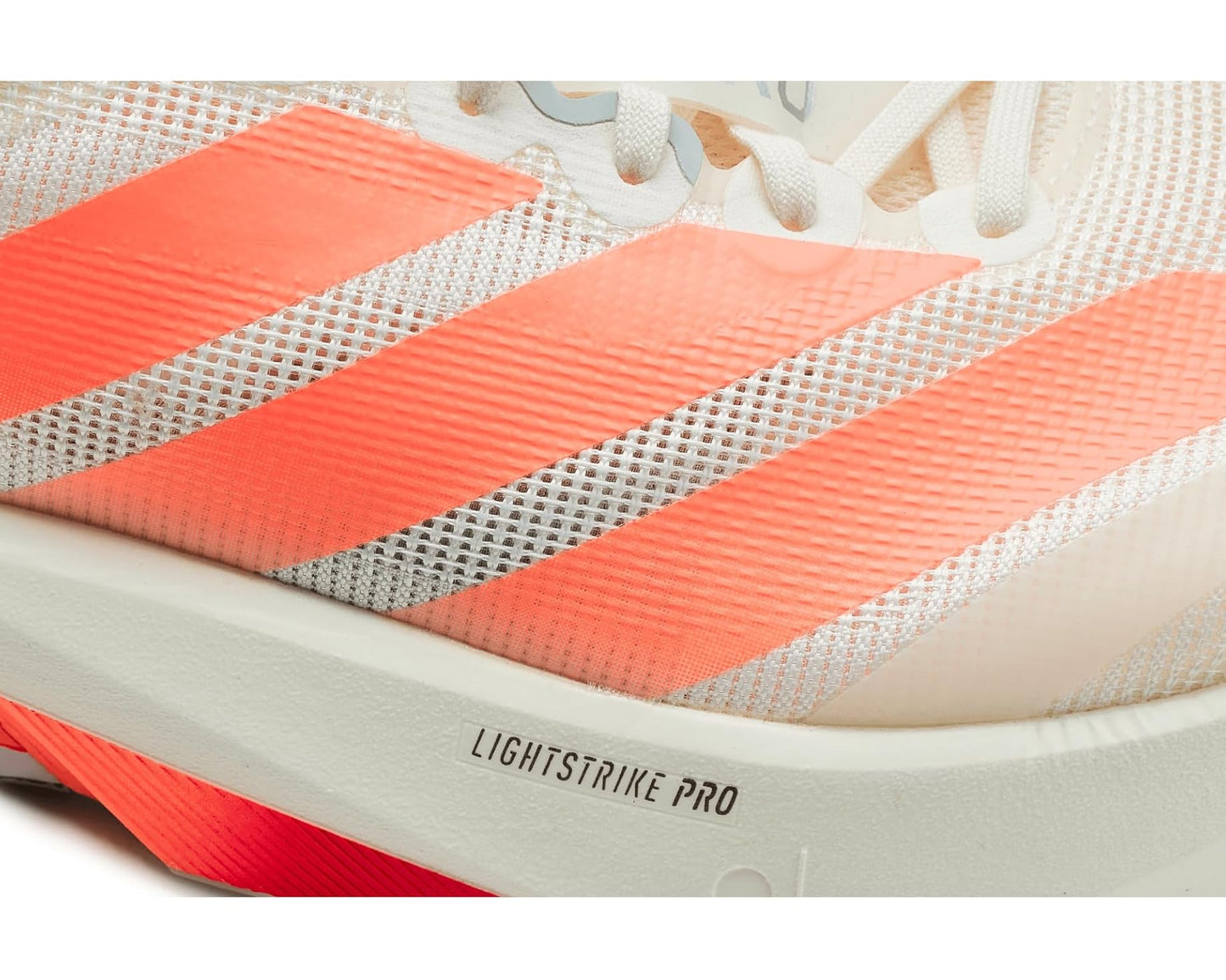Men's adidas Adizero Boston 13 Running Shoes Off-White/Grey