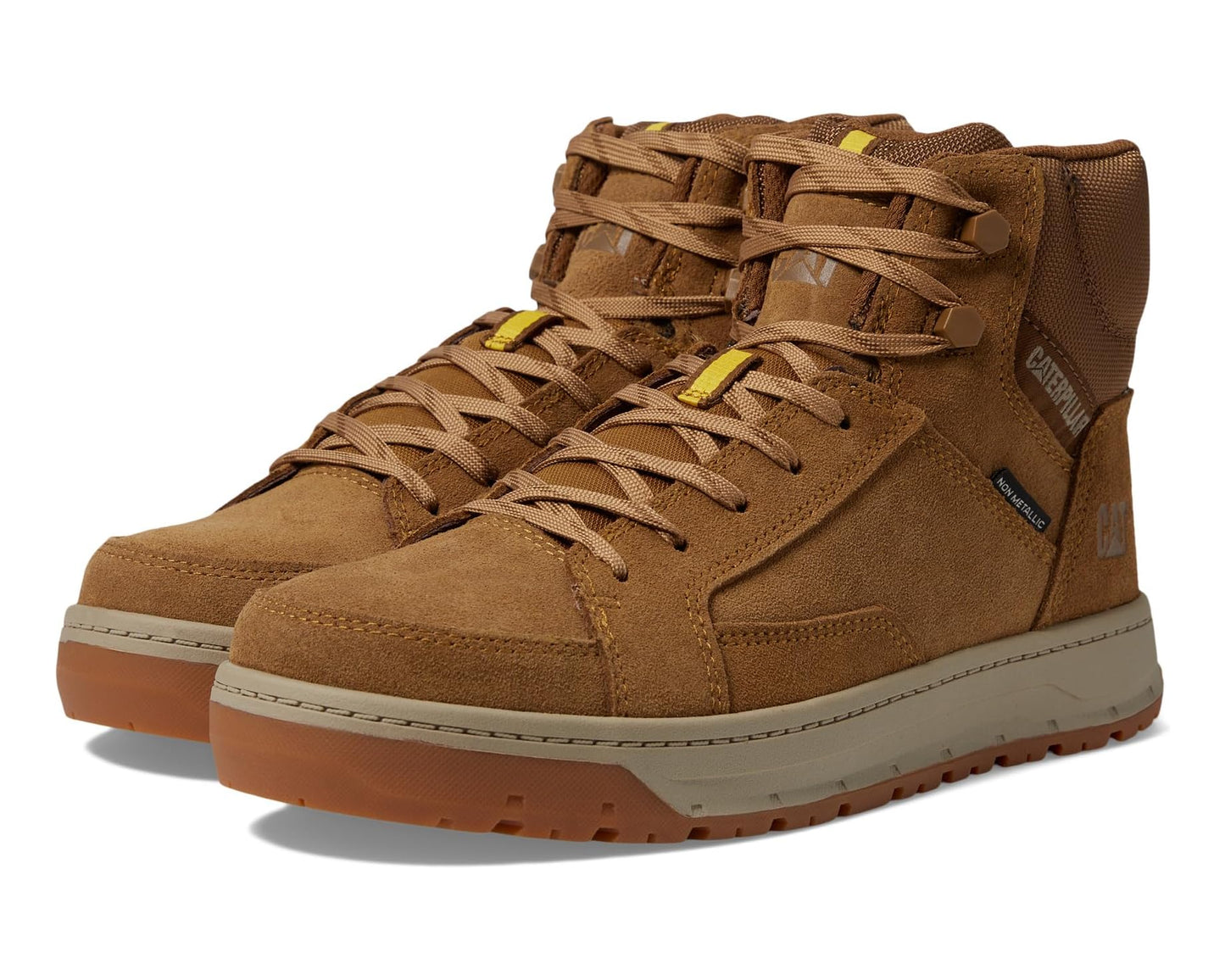 Men's Caterpillar Streamline Court Mid CT Chipmunk Suede