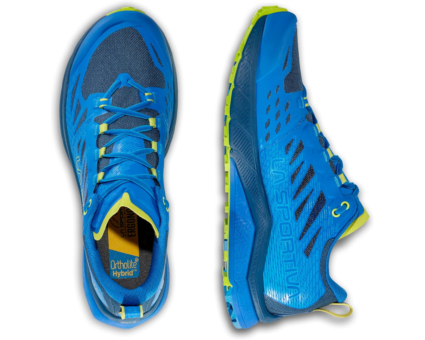 Men's La Sportiva Jackal II Electric Blue/Lime Punch