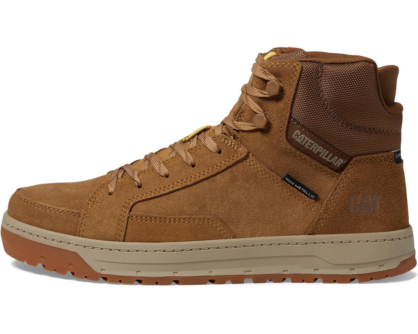 Men's Caterpillar Streamline Court Mid CT Chipmunk Suede