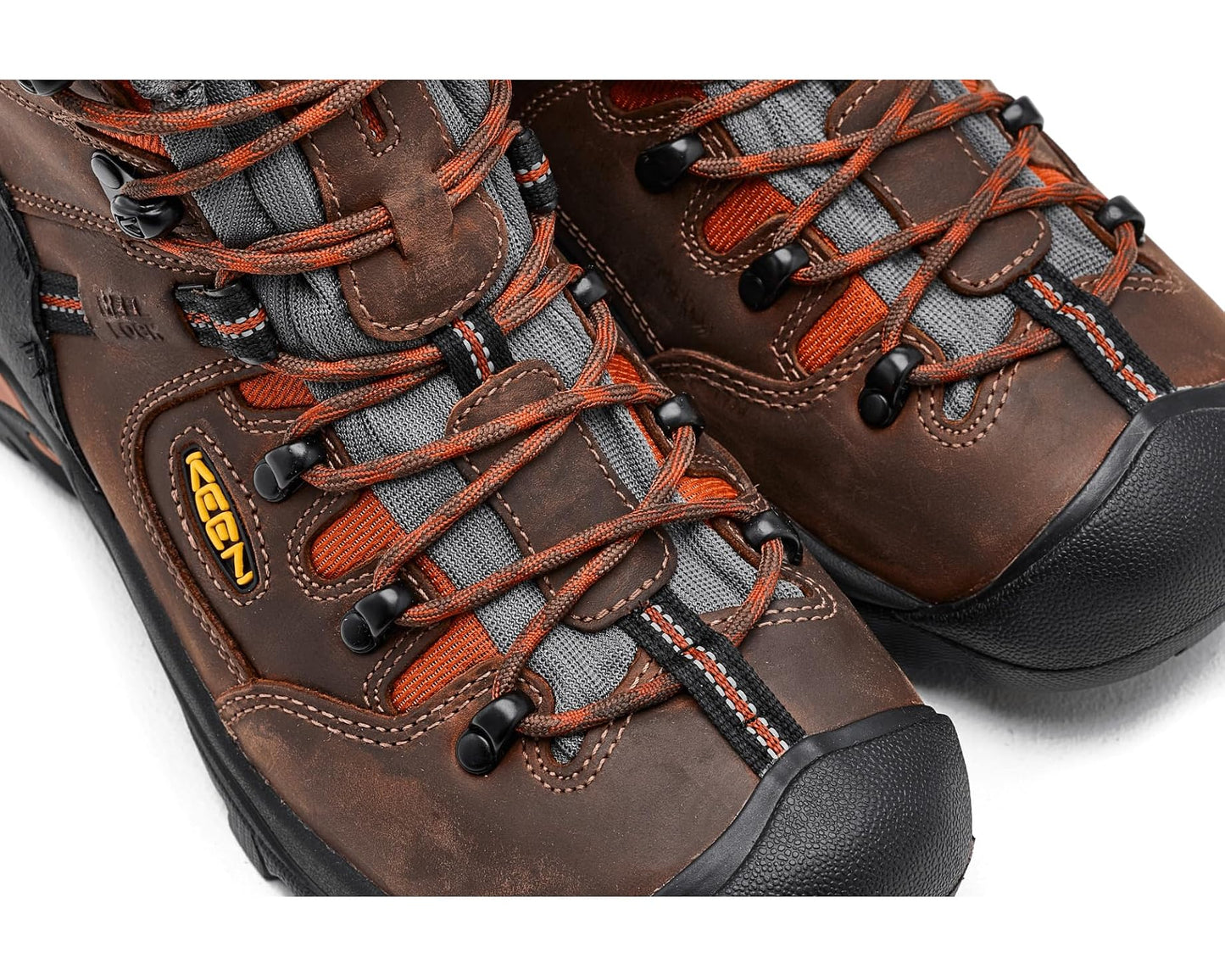 Men's KEEN Utility Pittsburgh Energy 6 Waterproof (Soft Toe) Cascade Brown/Black
