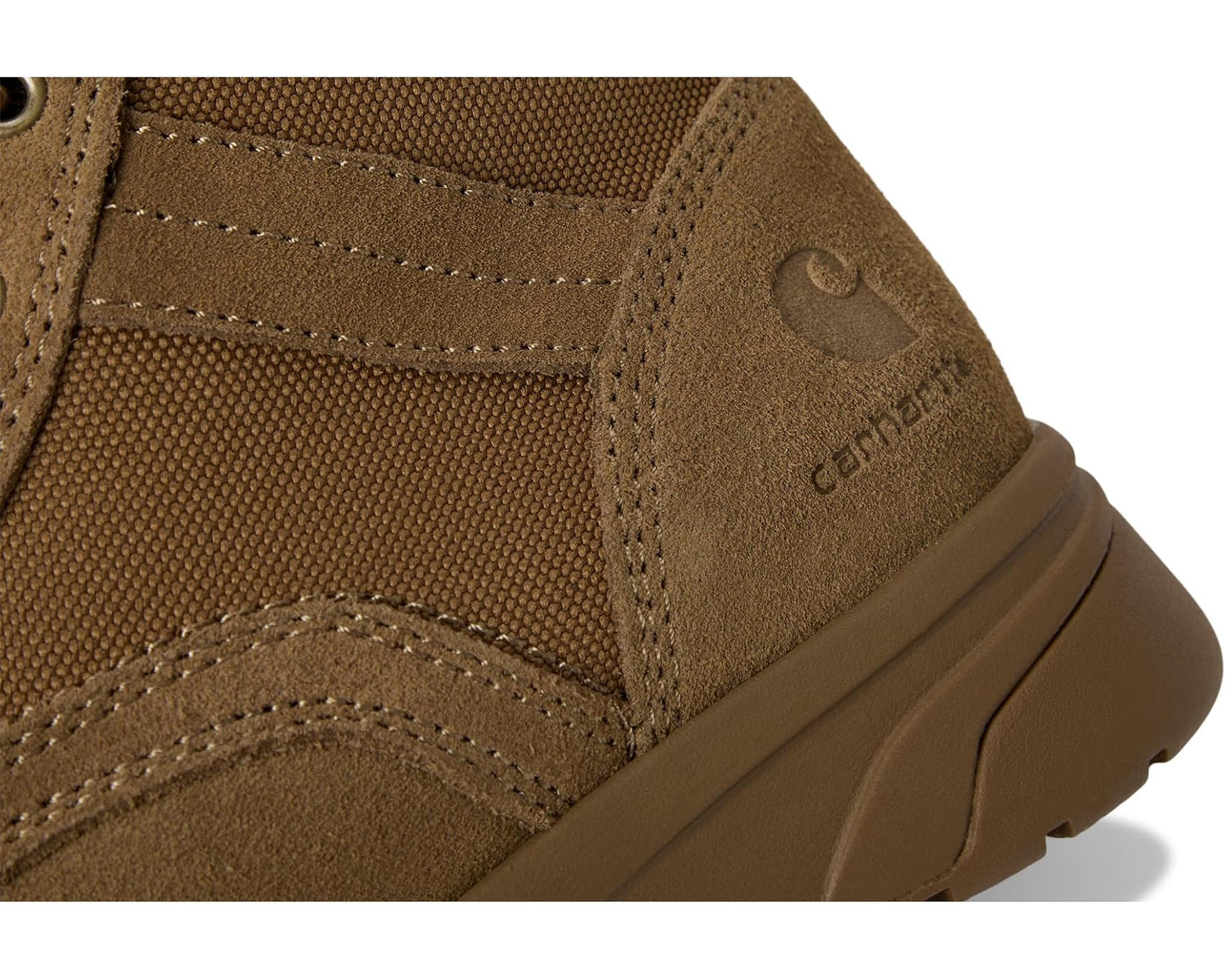 Men's Carhartt Force 5 Lightweight Sneaker Boots Soft Toe Coyote Suede