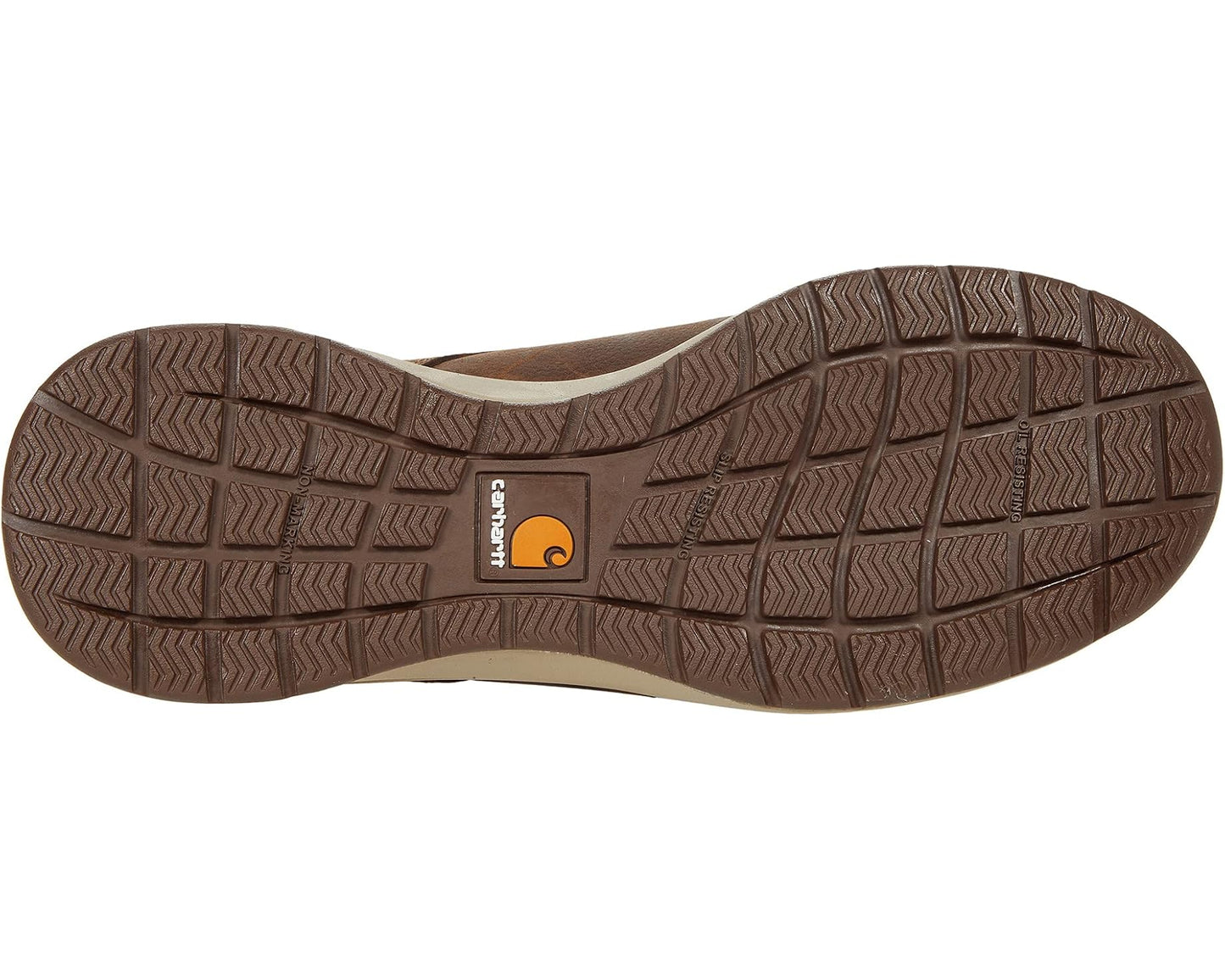 Men's Carhartt Force 5 Lightweight Sneaker Boots Nano Comp Toe Brown Leather/Tan Duck