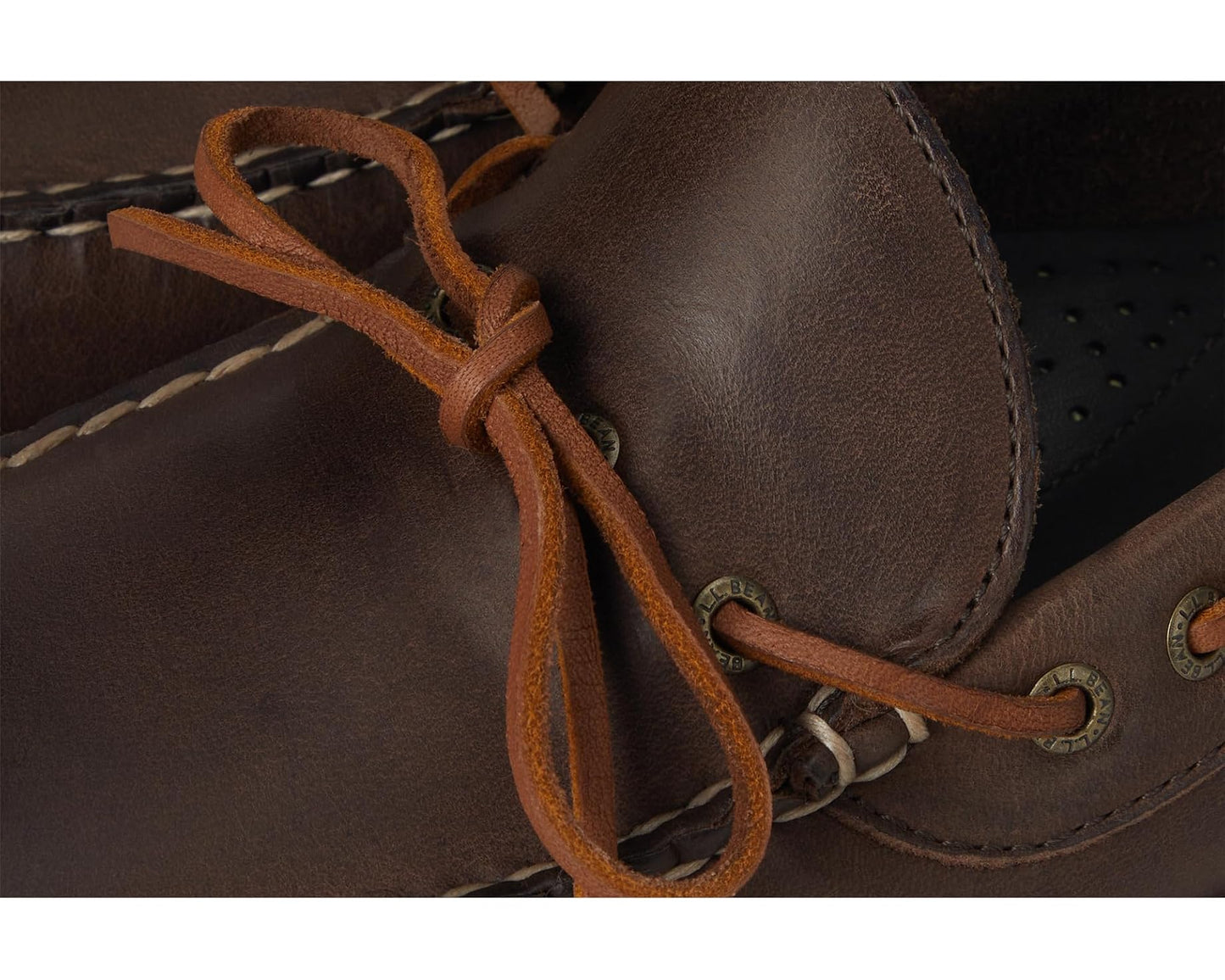 Men's L.L.Bean Allagash Handsewn One Eye Dark Earth