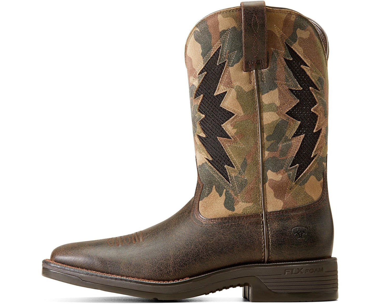 Men's Ariat Ridgeback Venttek Western Boot Rich Brown