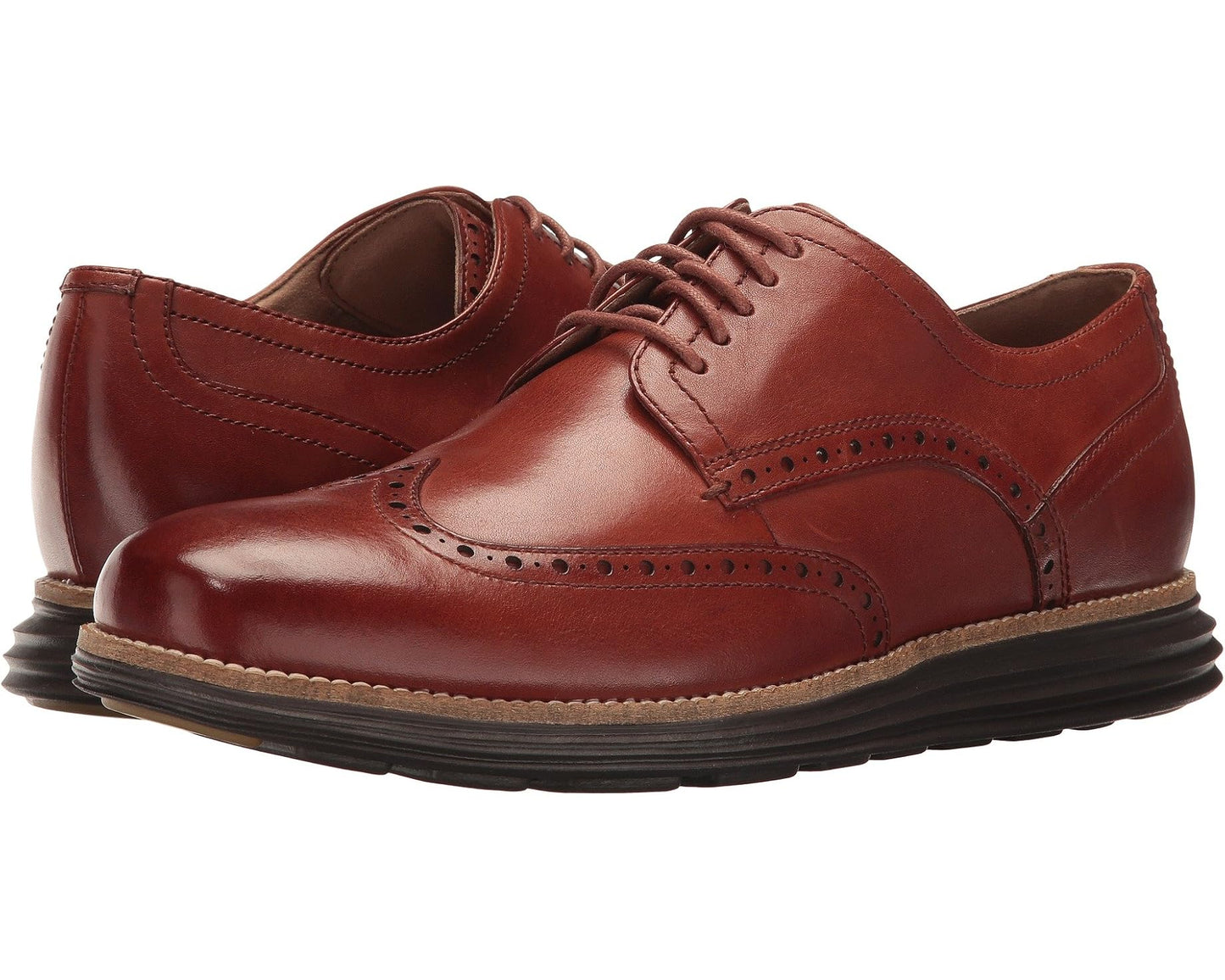 Men's Cole Haan Originalgrand Shortwing Oxford Woodbury Leather/Java