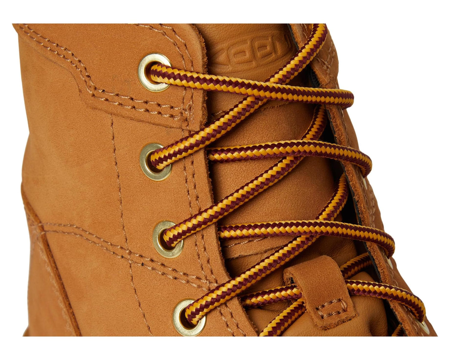 Men's KEEN Utility San Jose 6” Alloy Toe Waterproof 90 Degree Heel Bistre/Gum