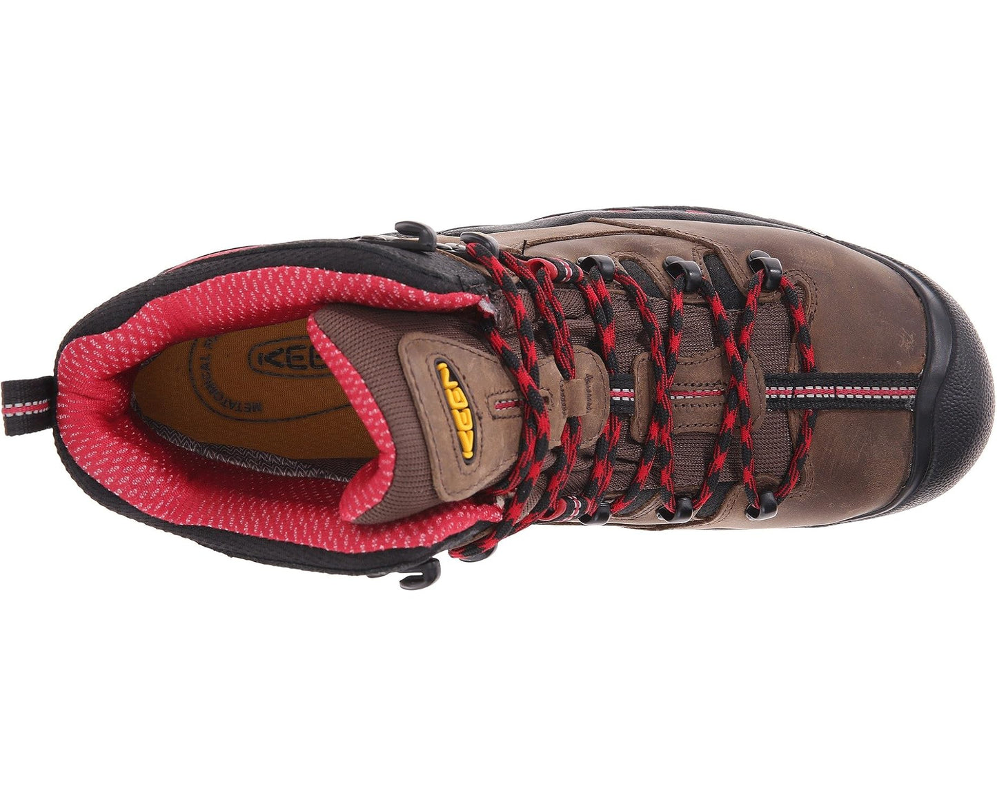 Men's KEEN Utility Pittsburgh (Steel Toe) Bison/Red