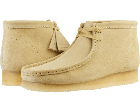 Men's Clarks Wallabee Boots Maple Suede